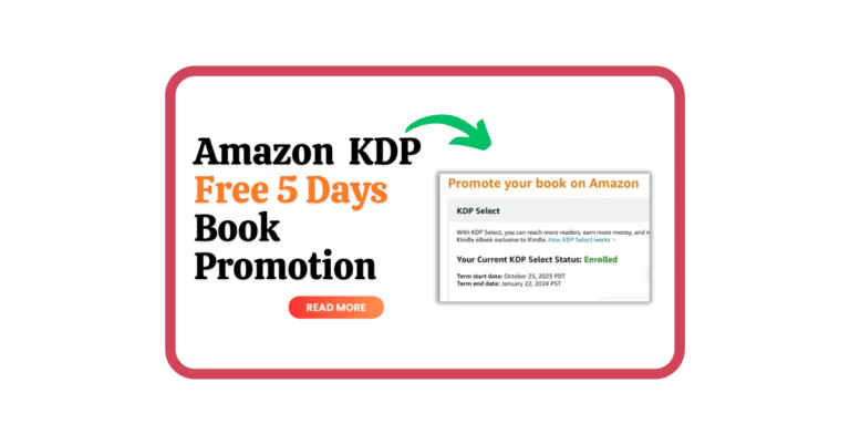 Amazon KDP Free 5 Days Book Promotion Amazon KDP Free 5 Days Book Promotion