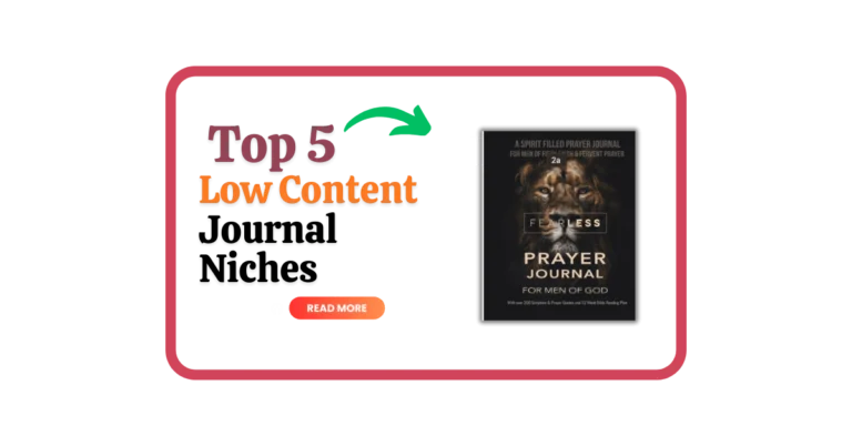 Top 5 low content journal niches 1 1 Top 5 low content journal niches