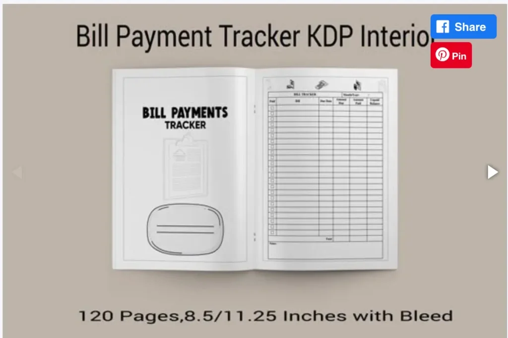 15 Bill Payment Tracker Monthly Organizer