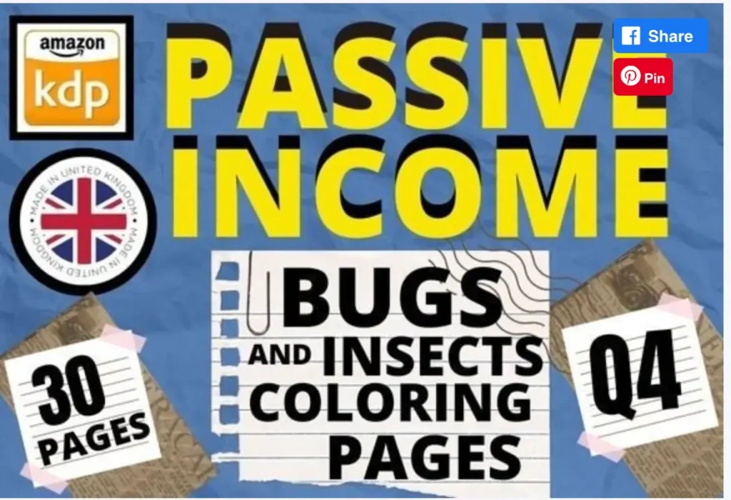 16 Bug Coloring Book For Kids