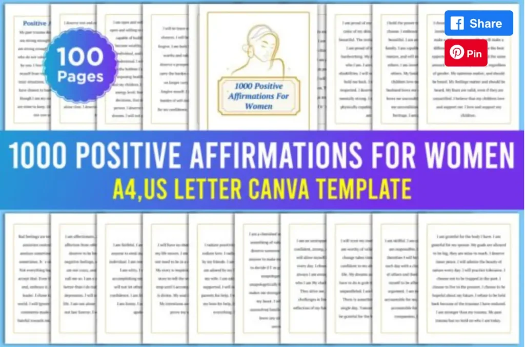 3 1 Positive Affirmations for Women