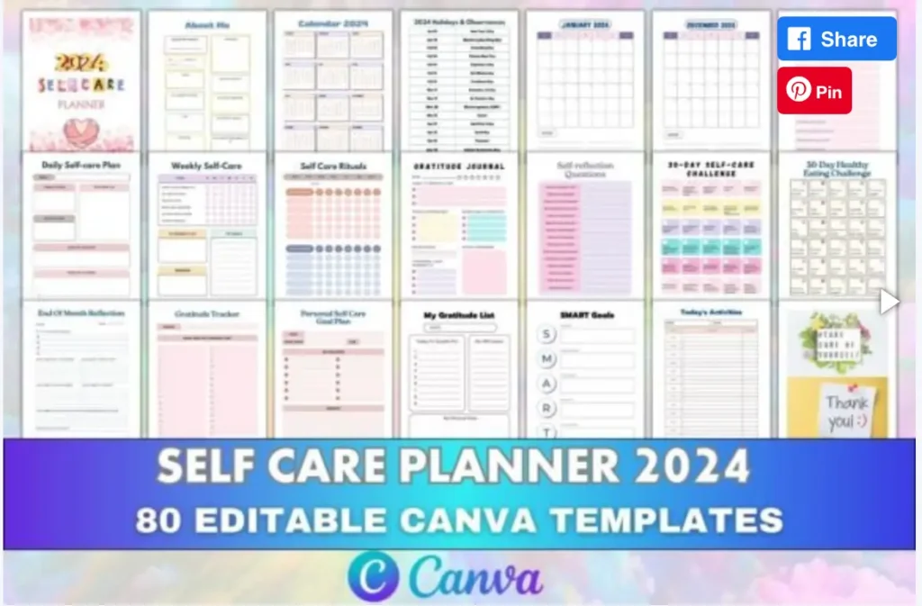 43 Self-care planner