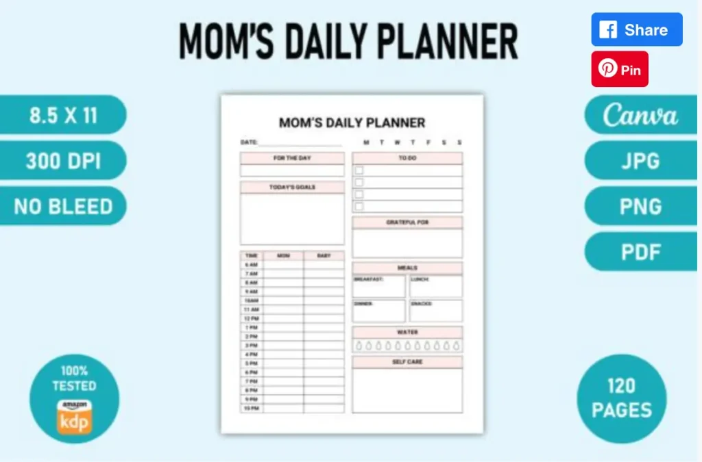 44 Mom’s Daily Planner